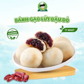 Bánh Gạo Lứt Đậu Đỏ Ít Đường Ít Calo Shin Food Mềm Dẻo Thơm Ngon Ăn Kiêng Healthy Tốt Cho Sức Khỏe Túi 250g 500g 1kg