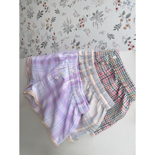 SIENNA SHORT| Quần short, quần đùi nữ ống rộng viền ren đáng yêu, đồ ngủ chất kate cotton thoải mái