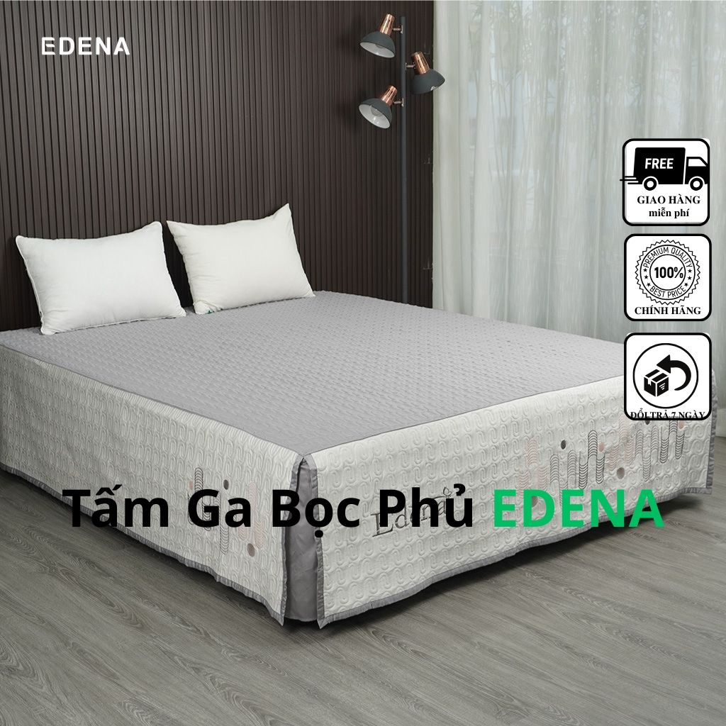 Tấm Ga (Drap) Phủ Edena - Cao Cấp - Chính Hãng in MayBedding