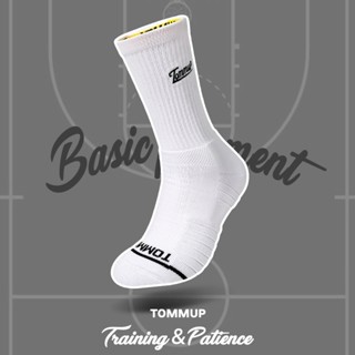 Tất vớ thể thao, bóng rổ chuyên nghiệp Tommup . Co dãn tốt có đệm trống trượt - Basketball socks