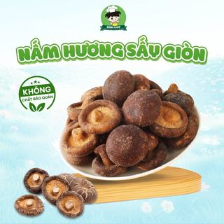  Nấm Hương Sấy Giòn Shin Food Ăn Liền Thơm Ngon Túi 100g Snack Nấm Hương Ăn Vặt Tốt Cho Sức Khỏe 
