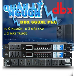 Bộ Quản Lý Nguồn DBX 668XL,Bảo Vệ Dàn Âm Thanh, Chống Sốc Điện, Lọc Chống Nhiễu Cho Từng Kênh