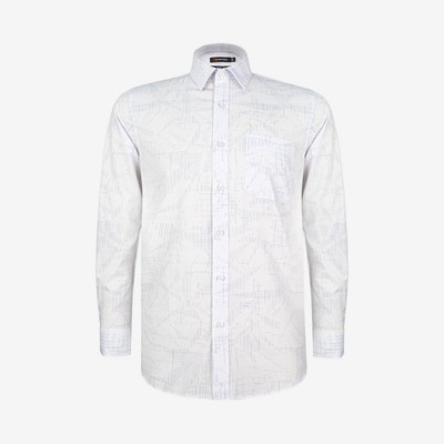 Áo sơ mi nam dài tay KHATOCO form Tailor Fit mã A1MD538T1-CNIN724-2703-D