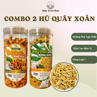 Quẩy xoắn, quẩy rong biển, giòn ngon đậm vị ăn cực cuốn