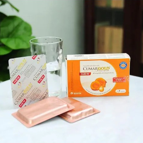 Viên uống CumarGold Nano Curcumin New hỗ trợ bảo vệ niêm mạc dạ dày (Hộp 30 viên)