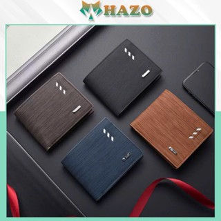 Ví Nam Cầm tay Dáng ngang Da PU Hiện đại V660 Da Xước Bền Bỉ Kiểu dáng Hàn Quốc