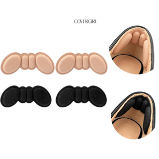  COVERGIRL - Mẫu 4 - 2 miếng dán gót giày cao gót 4D giảm đau chân chống tuột gót dày 6mm 