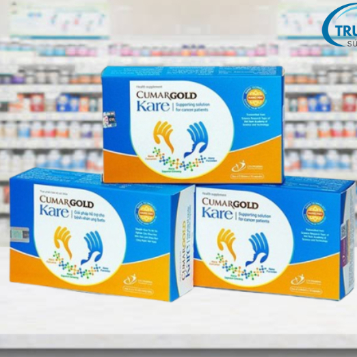 Viên uống CumarGold Kare CVI Pharma hỗ trợ giảm nguy cơ mắc ung bướu (Hộp 30 viên)