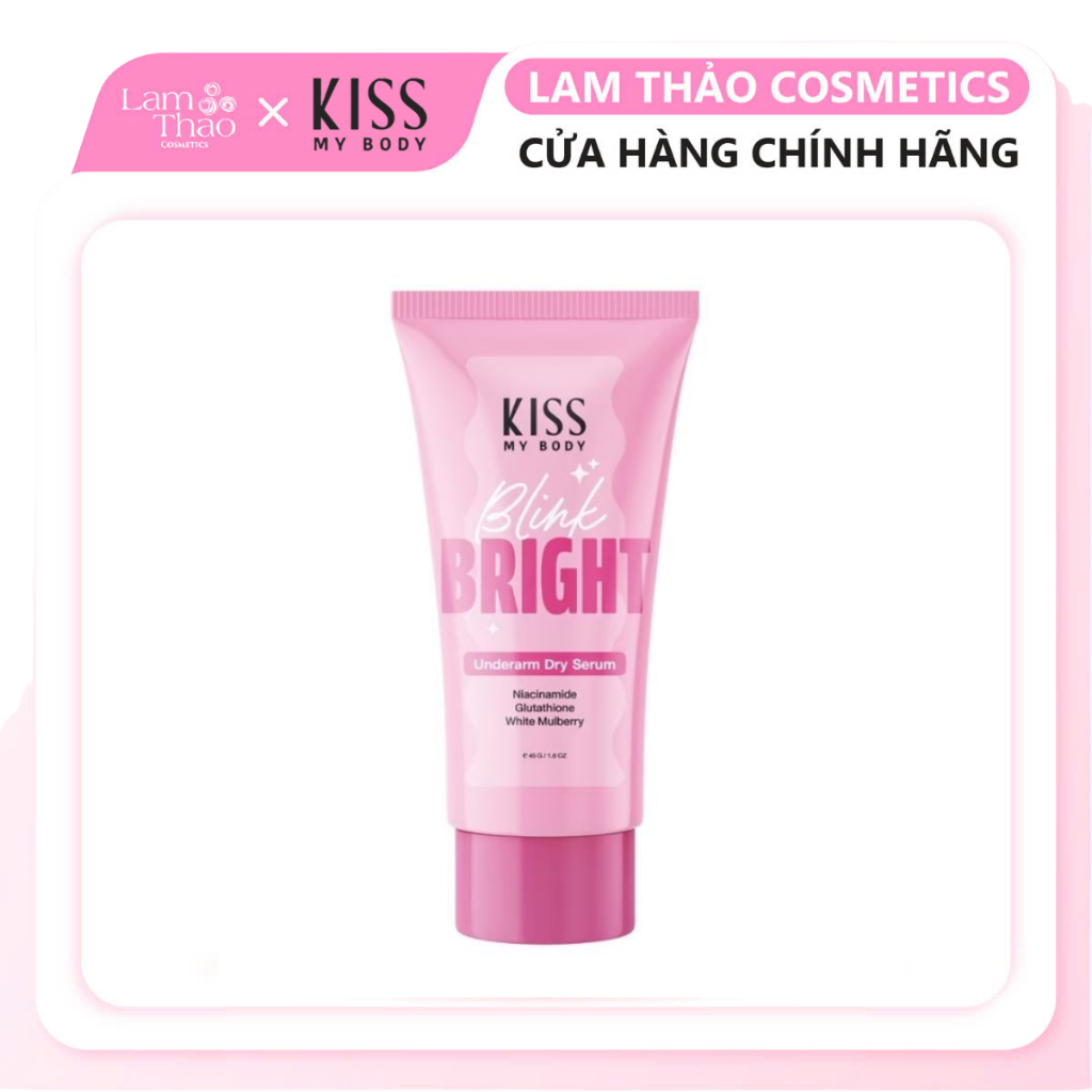 Serum Dưỡng Vùng Dưới Cánh Tay Kiss My Body Blink Bright Underarm Dry Serum