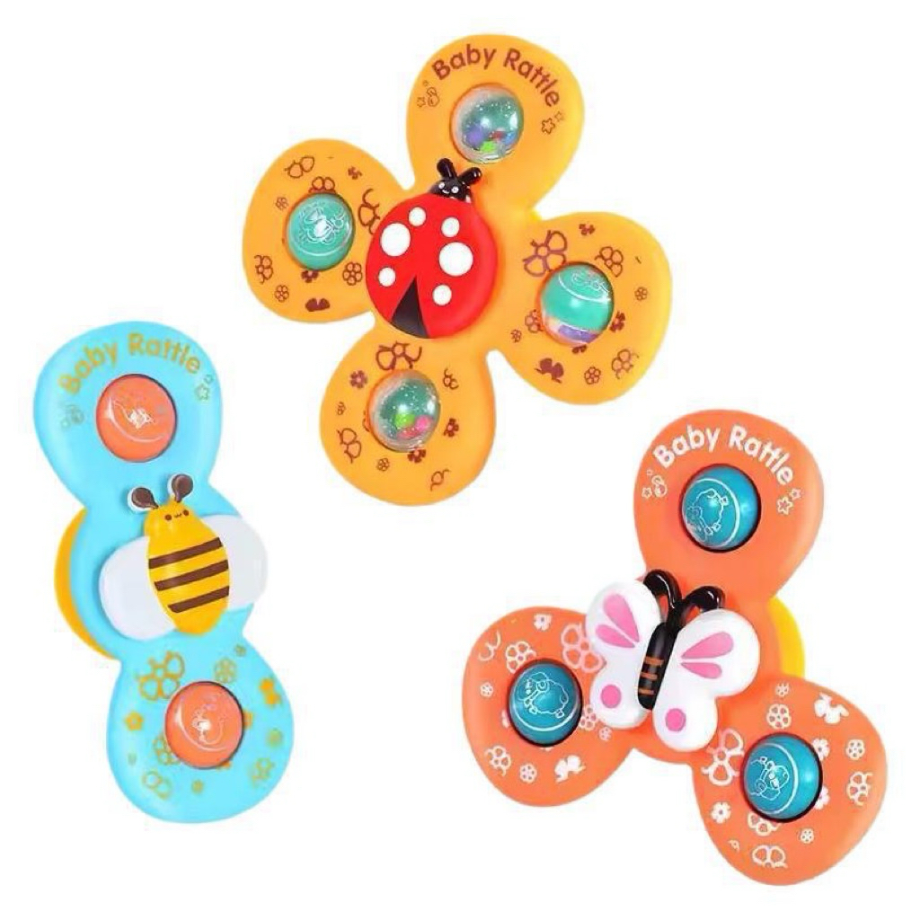 Set 3 Đồ chơi con quay spinner vui nhộn cho bé - kích thích phát triển giác quan cho bé