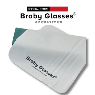 Khăn lau kính cận loạn chống bám hơi nước Combo 3 chiếc Braby chuyên dụng mềm mịn cao cấp đa năng