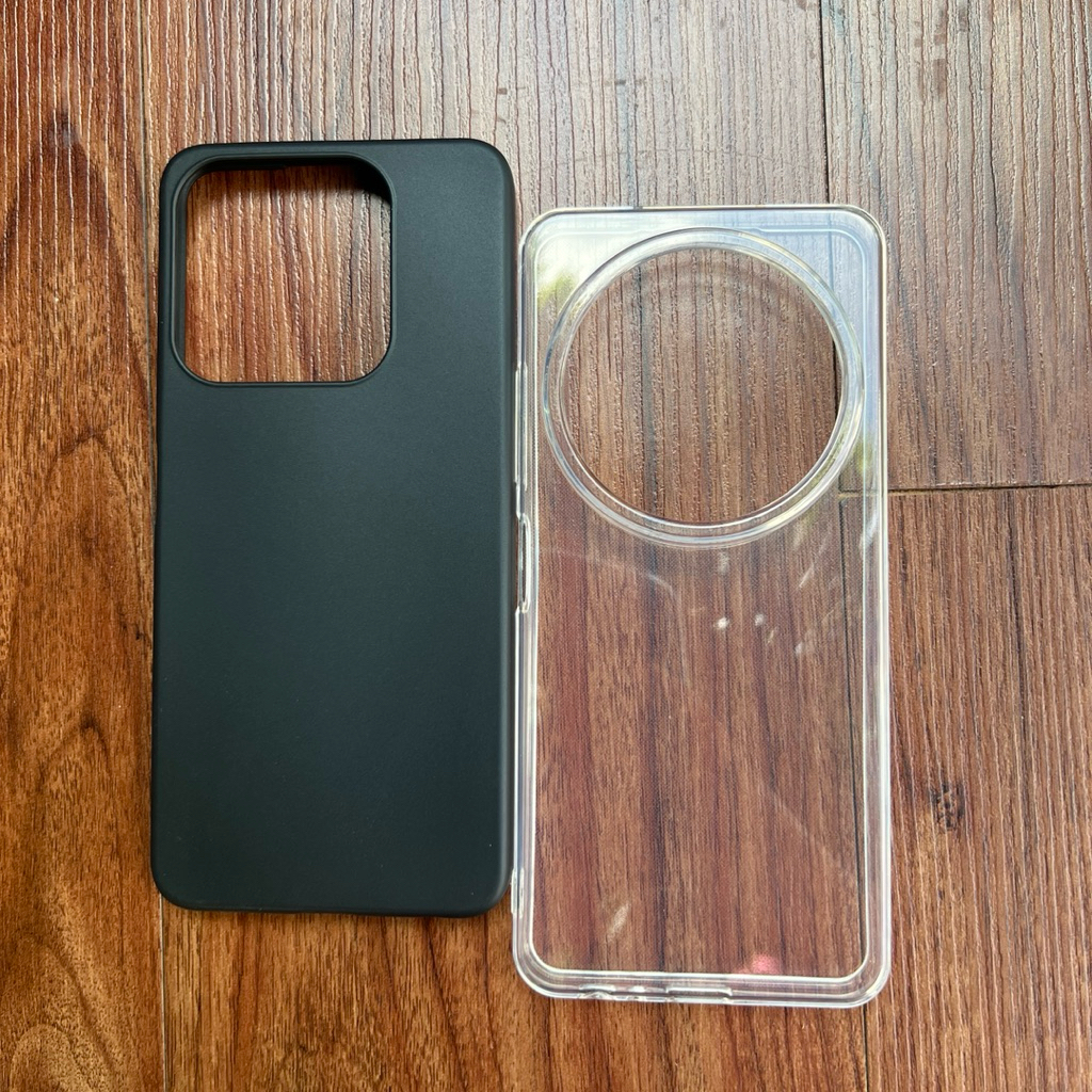 Ốp lưng dẻo silicon cho ZTE Blade A75 4G/ A75 5G trong suốt và dẻo đen chống sốc