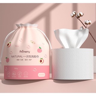  Khăn Mặt Khô Đa Năng dùng 1 lần Animerry lau mặt lau khô lau ướt 