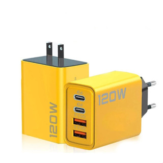  Củ Sạc Nhanh 120W 2 cổng USB + 2 Cổng TypeC Sạc Nhanh Không Nóng Máy 