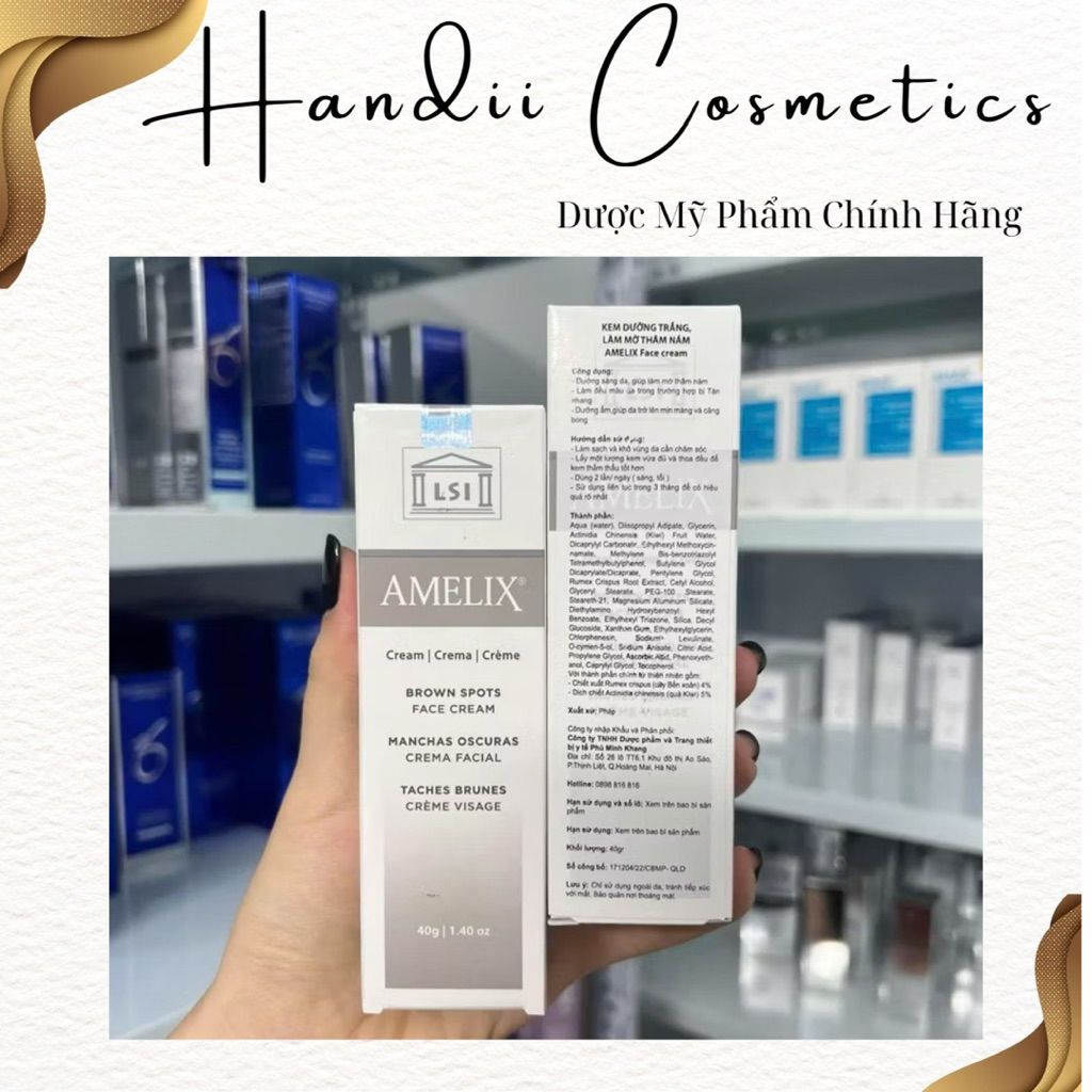 Amelix Cream | Kem dưỡng trắng  LSI Amelix Face Cream 40g