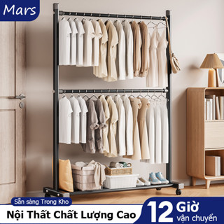  Mars Giá Treo Quần Áo 2 Tầng Giá Treo Tiện Ích Đồ Đa Năng Xào Đồ Treo Quần Áo Kệ Treo Quần Ao 
