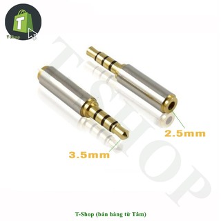Jack chuyển đổi stereo 2.5mm sang 3.5mm