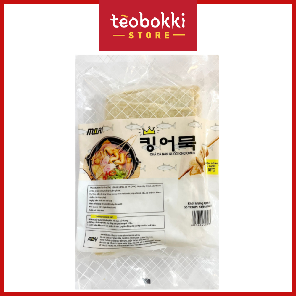 [SHIP HCM] Chả cá Hàn Quốc King Omuk 450g