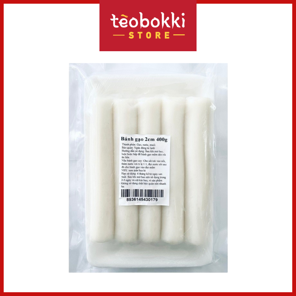 [SHIP HCM] Bánh gạo 2cm - Bánh gạo một đớp Tèobokki