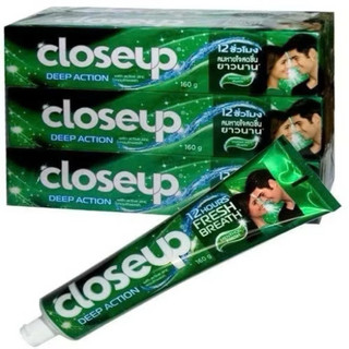  GIẢM GIÁ TẠI ĐÂY   COMBO 5 TUÝP KEM ĐÁNH RĂNG CLOSEUP 160g TẶNG 1 VỈ 6 BÀN CHẢI NANO NHƯ HÌNH 