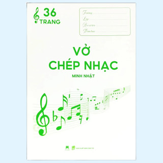 Vở Chép Nhạc - 36 Trang (17*24) - HHB