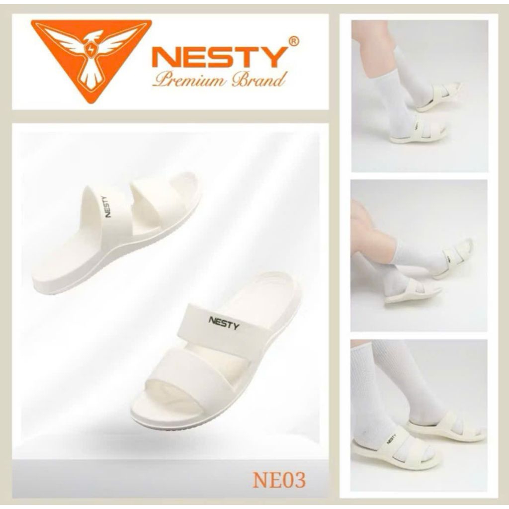 DÉP ĐÚC NGUYÊN KHỐI HAI QUAI NGANG CHÍNH HÃNG NESTY MÃ NE03