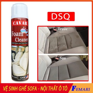 [ Sạch Sâu ] Vệ sinh Ghế Sofa, Chai xịt vệ sinh ghế da ôtô -, Vệ sinh ghế nỉ, ghế vải cleaner FEMARI