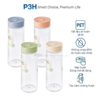  Bình đựng nước 1.5L Inochi Kita Brisk nắp trượt nhựa PET BPA FREE P3H Store 