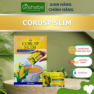 Đường Bắp CORUSP SLIM - Đường Ăn Kiêng (Hộp 50 gói x 2,5g)