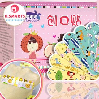 Hộp 120 Miếng Băng Keo Y Tế Hoạt Hình Cute Kháng Nước, Băng Keo Cá Nhân Dính Chắc An Toàn Cho Da