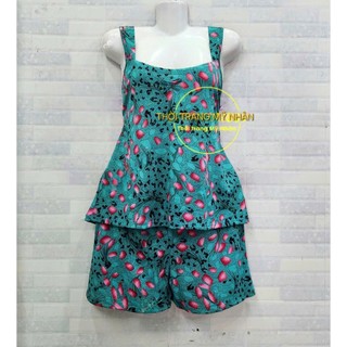 (40_55kg)Đồ bộ đùi thun ati mặc nhà đẹp