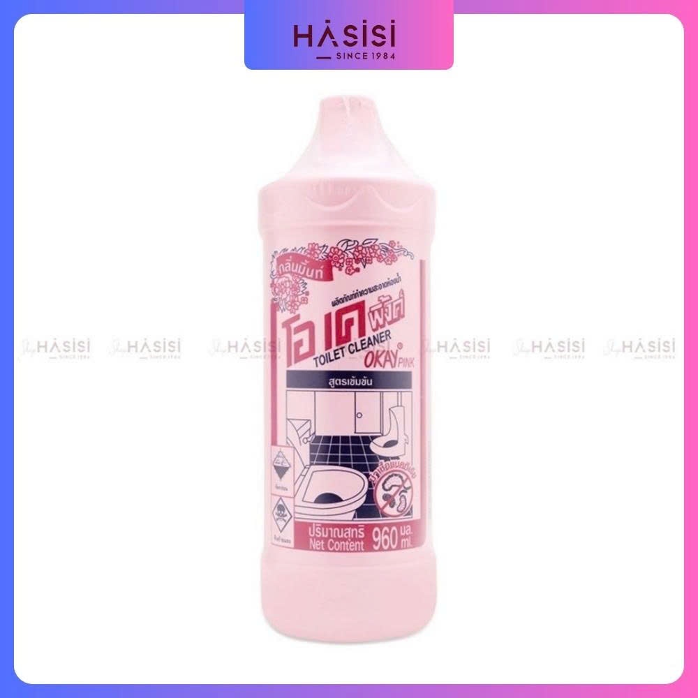 Nước Tẩy Toilet OKAY - Pink Toilet Cleaner 960ml