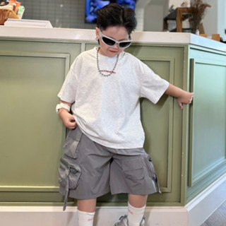  Quần Short Quần Lửng Bé Trai Mùa Hè,Quần Ngố Gió Bé Trai Phom Hàn Quốc Túi Hộp Khóa Chất Liệu Thoáng Mát 18-41kg B0037 