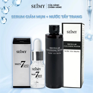 Combo Serum Giảm Mụn Và Nước Tẩy Trang Seimy