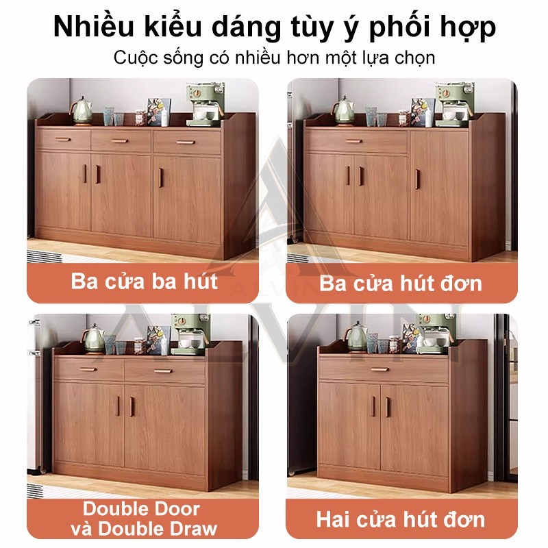 ALVIN Tủ đựng đồ đa năng tủ gỗ Chống bụi năngchất liệu MDF chống thấm chống mối mọt phong cách hiện đại | BigBuy360 - bigbuy360.vn