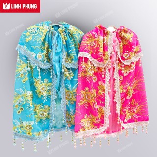   MỚI  Áo Choàng Voan 2 Lớp - Size: 20-60cm | Phù Hợp Tượng Bà Quan Âm Địa Mẫu Chúa Xứ Ngũ Hành - Mã: CVO QAV 