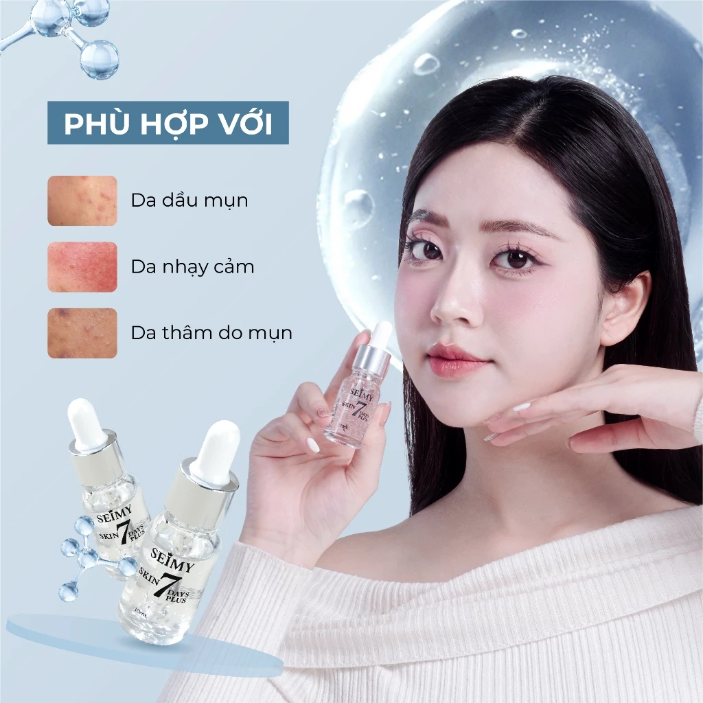 Serum giảm mụn thâm Seimy - Skin 7 Days Plus - 10ml | BigBuy360 - bigbuy360.vn