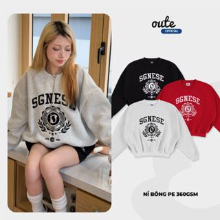 Áo Sweater Outerity Saigonese Form Boxy / Nỉ Bông Dày Dặn Unisex Nam Nữ