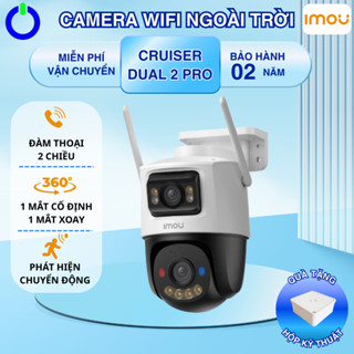 [MỚI] Camera IMOU Ngoài Trời Cruiser Dual 2 Pro 8MP Quan Sát Đêm Công Nghệ Aurora Siêu Nhạy Sáng