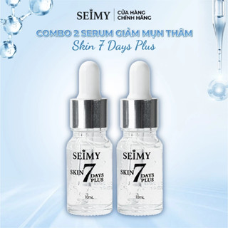 Combo 2 Chai Serum giảm mụn thâm Seimy - Skin 7 Days Plus - 10ml