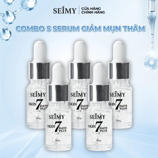 Combo 5 Chai Serum Mụn Thâm Seimy - Skin 7 Days Plus