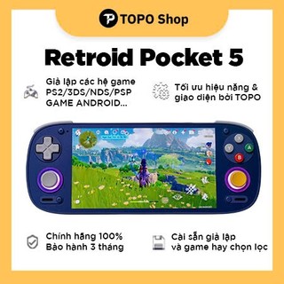  Retroid Pocket 5 - Cài sẵn game hay chọn lọc + Giả lập các hệ game PS2 3DS NDS PSP Game Android... 