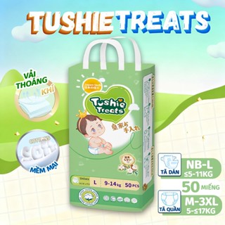 Tushie Treats tã dán quần siêu mỏng phiên bản nâng cấp của đệm eo mây sử dụng công nghệ tiên tiến Nhật Bản NB-XXXL 