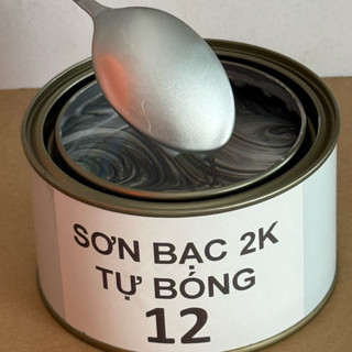  Sơn Bạc 2K Tự Bóng 12 – Có Cứng Kèm 4:1 | Chuẩn Màu Zin Xe Máy Ô Tô 