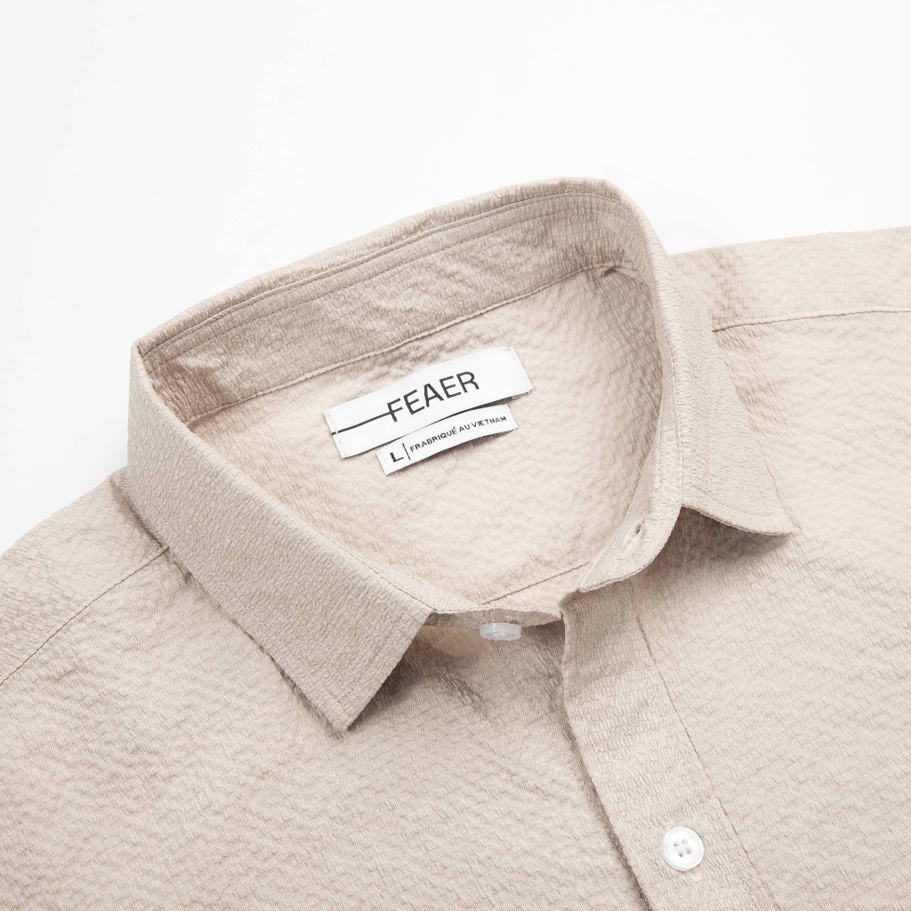 [GIÁ TỐT NHẤT 1.2-2.2] Áo sơ mi Crepe nam tay ngắn, vải Kate thoáng mát, xốp nhẹ, form regular fit vừa vặn | BigBuy360 - bigbuy360.vn