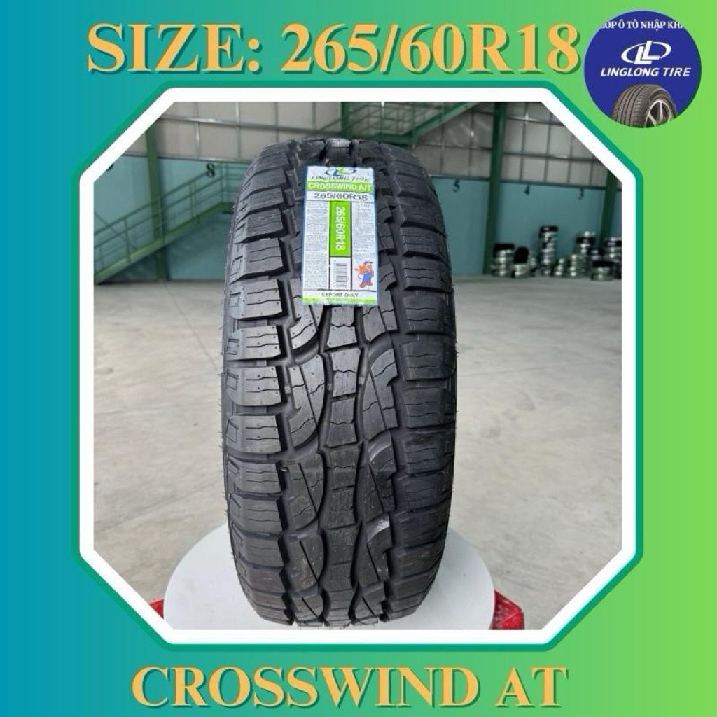 Lốp xe 265/60R18 – Cân bằng giữa hiệu suất và độ êm ái cho SUV & bán tải cao cấp