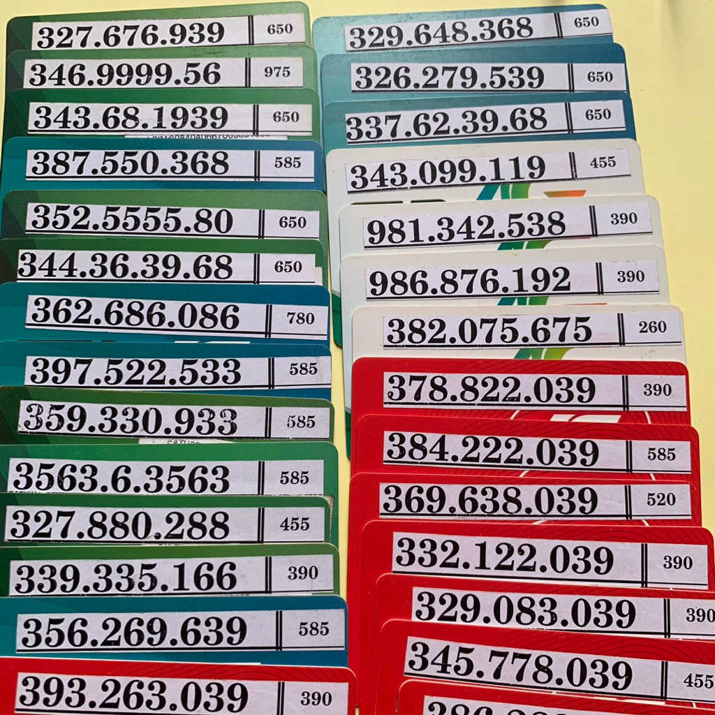 (68-70)sim Viettel số đẹp,sim viettel trả trước,đăng ký chính chủ