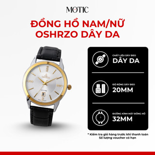 Đồng Hồ Nam/Nữ Oshrzo Dây Da – Thanh Lịch, Hiện Đại, Dễ Phối Đồ