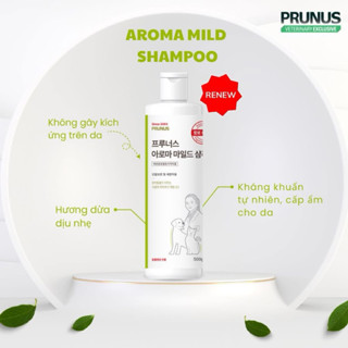 RENEWAL Sữa tắm gội thảo dược cho chó & mèo _ Prunus Aroma Mild Shampoo 500g