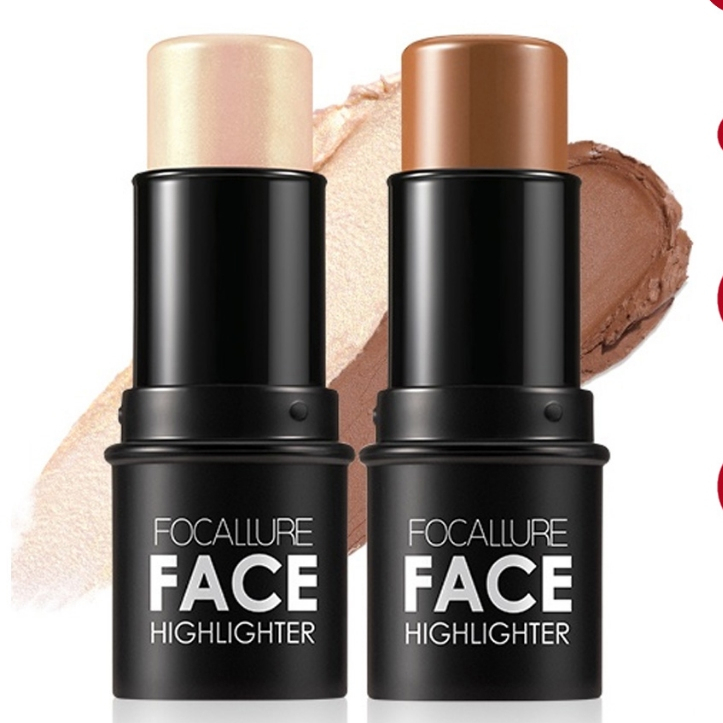 Ảnh 2 của Kem tạo khối FOCALLURE highlight dạng thỏi, 4 màu tùy chọn 6g FA-01